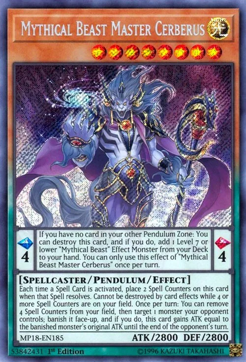 Mythical Beast Master Cerberus