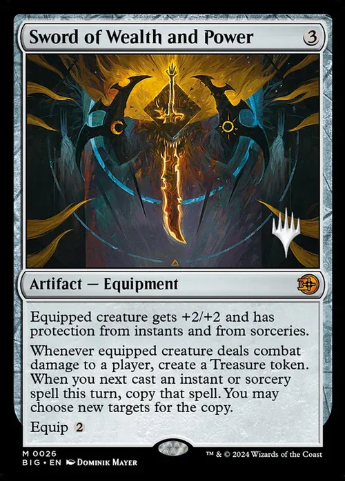 Sword of Wealth and Power