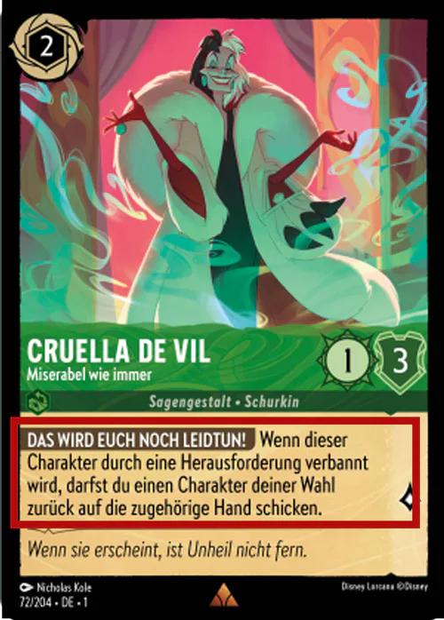 Cruella De Vil - Miserable As Usual