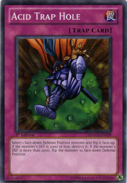 Acid Trap Hole