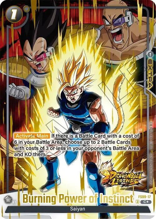 Burning Power of Instinct