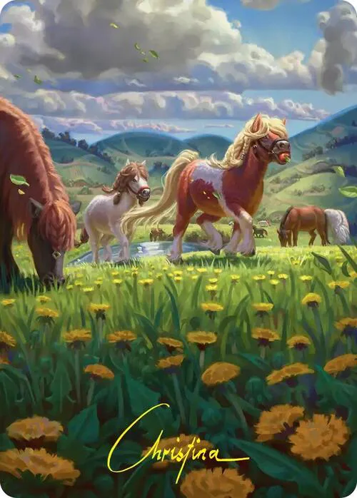 Art Series: Troop of Ponies