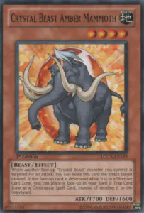 Crystal Beast Amber Mammoth