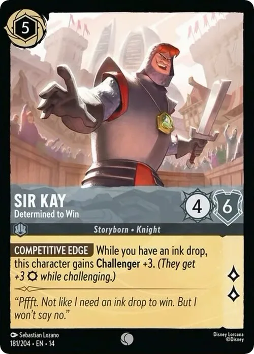 Sir Kay - Determined to Win