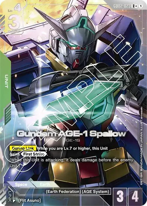 Gundam AGE-1 Spallow