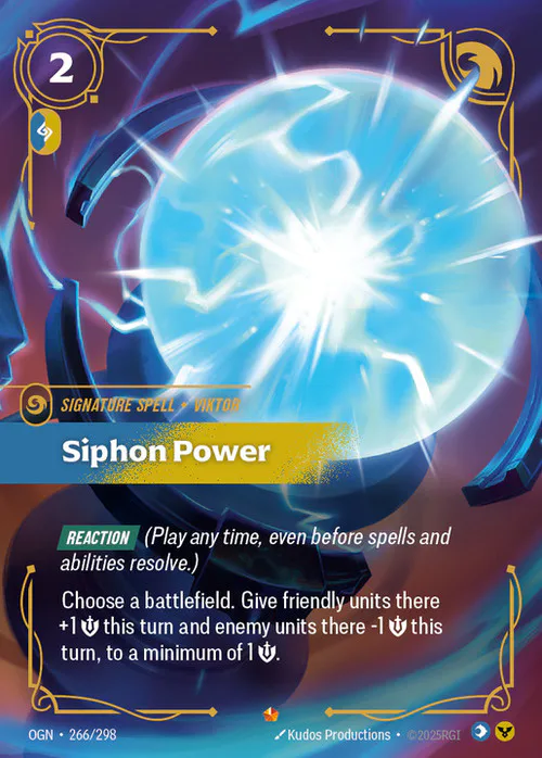 Siphon Power