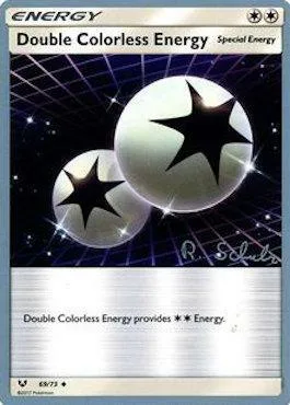 Double Colorless Energy