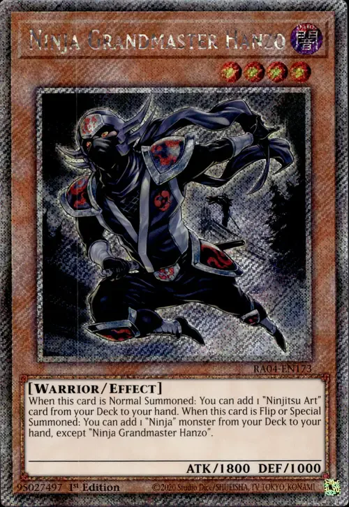 Ninja Grandmaster Hanzo