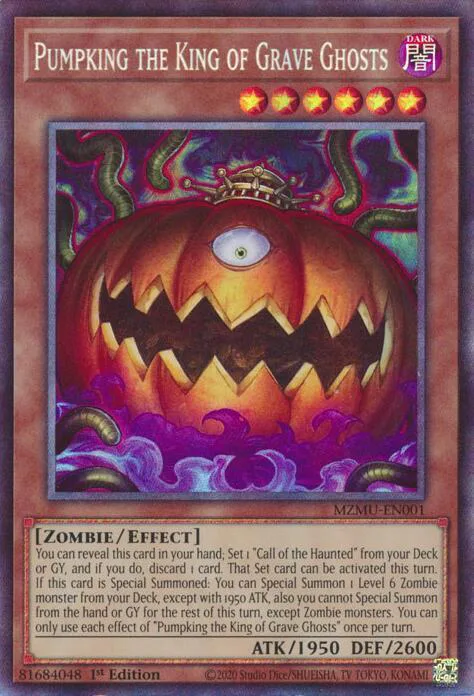 Pumpking the King of Grave Ghosts