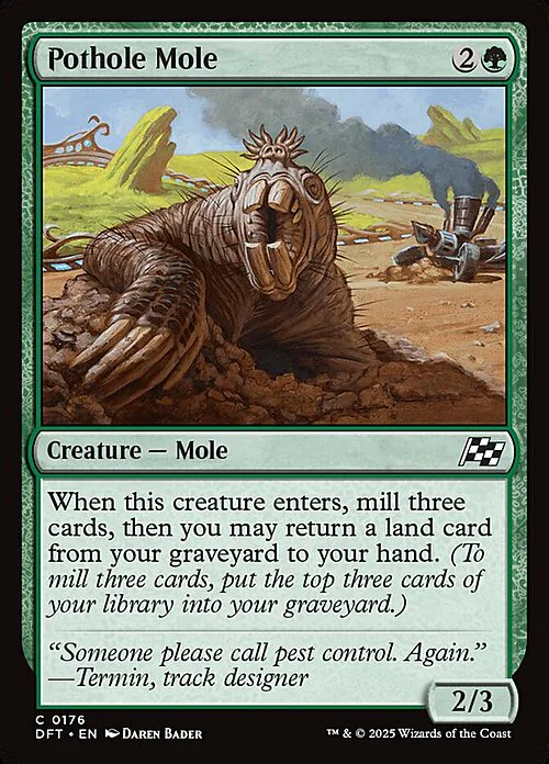 Pothole Mole