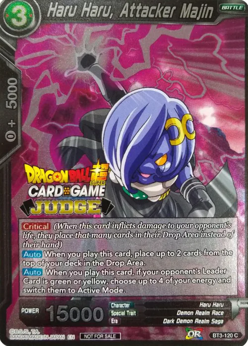 Haru Haru, Attacker Majin