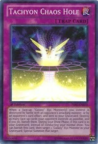 Tachyon Chaos Hole