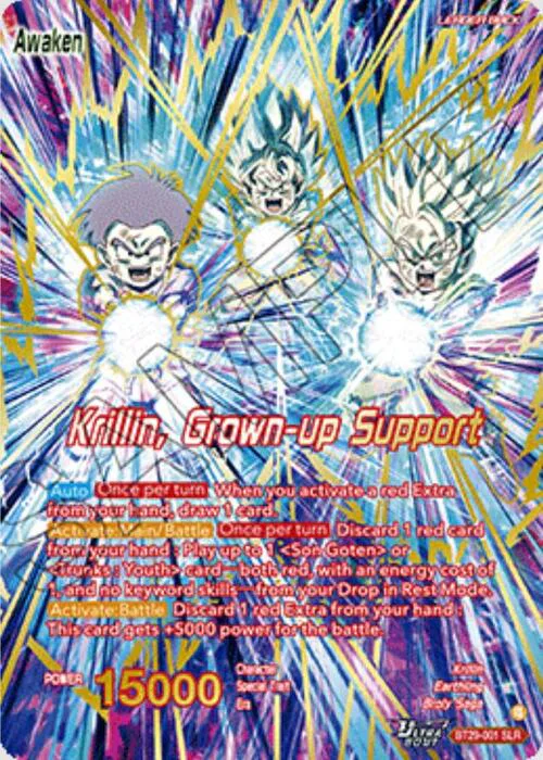 Krillin // Krillin, Grown-up Support