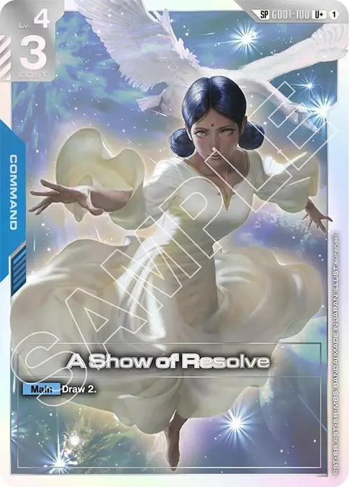 A Show of Resolve
