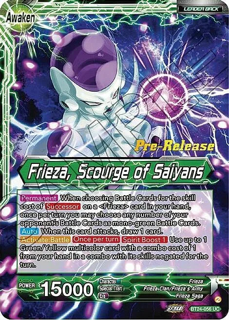 Frieza // Frieza, Scourge of Saiyans