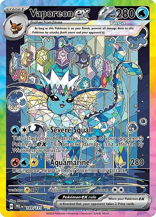 Vaporeon ex