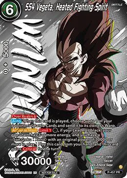 SS4 Vegeta, Heated Fighting Spirit