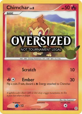 Chimchar Lv.8