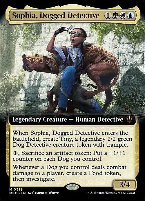 Sophia, Dogged Detective