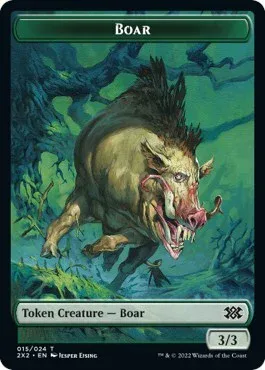 Boar // Treasure