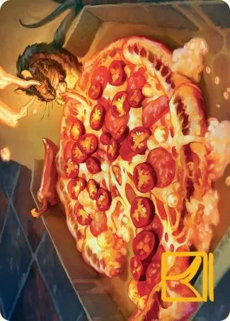 Art Series: Spicy Oatmeal Pizza