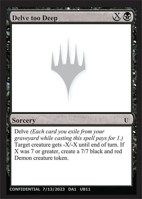 Delve too Deep