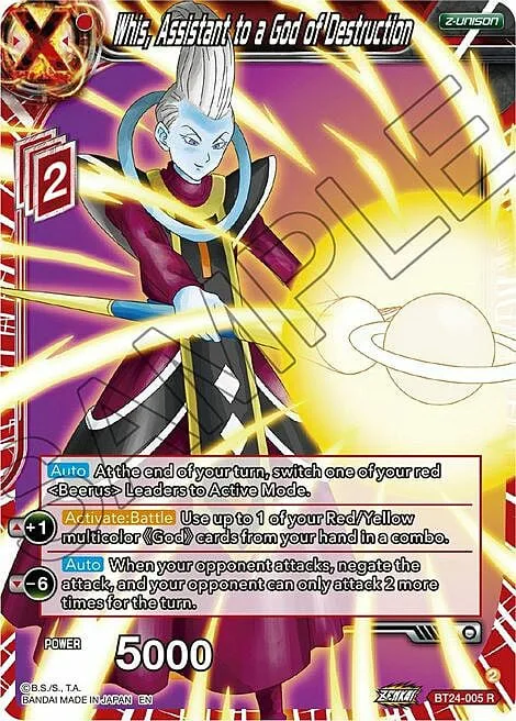 Whis, Assistant to a God of Destruction