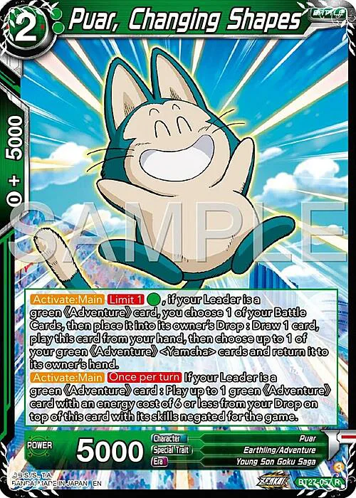 Puar, Changing Shapes