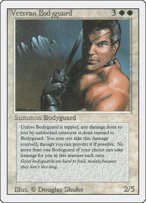 Veteran Bodyguard