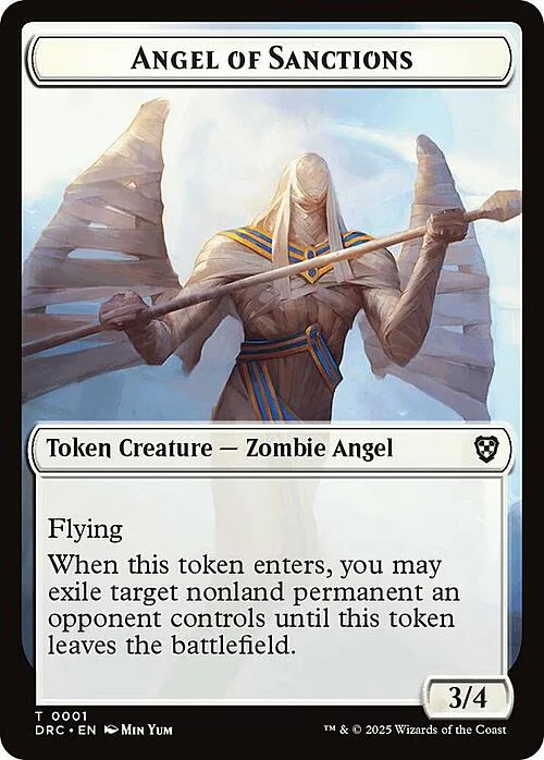 Angel of Sanctions // Vizier of Many Faces