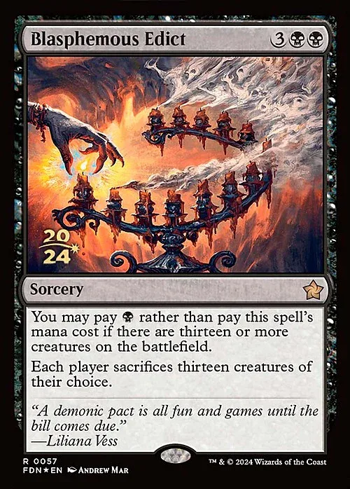 Blasphemous Edict