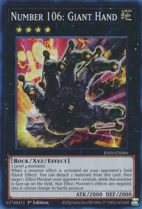 Number 106: Giant Hand