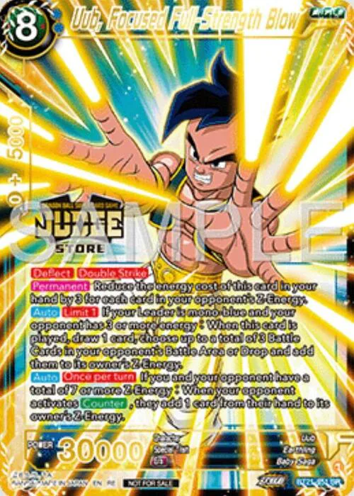 Uub, Focused Full-Strength Blow