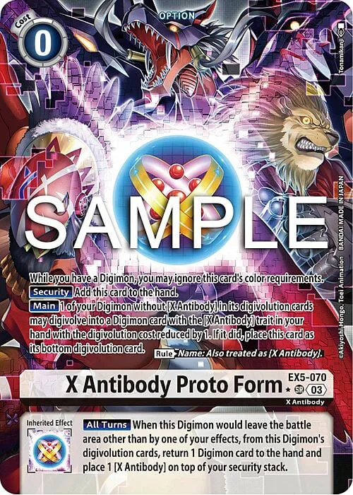 X Antibody Proto Form