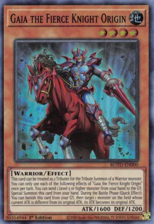 Gaia the Fierce Knight Origin