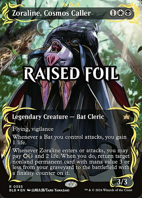 Zoraline, Cosmos Caller