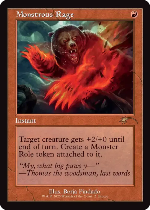 Monstrous Rage