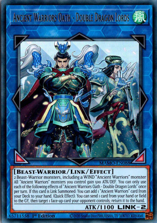 Ancient Warriors Oath - Double Dragon Lords