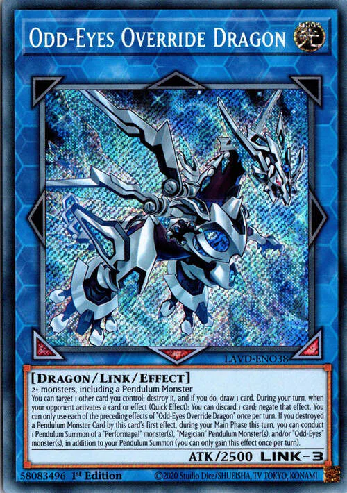 Odd-Eyes Override Dragon