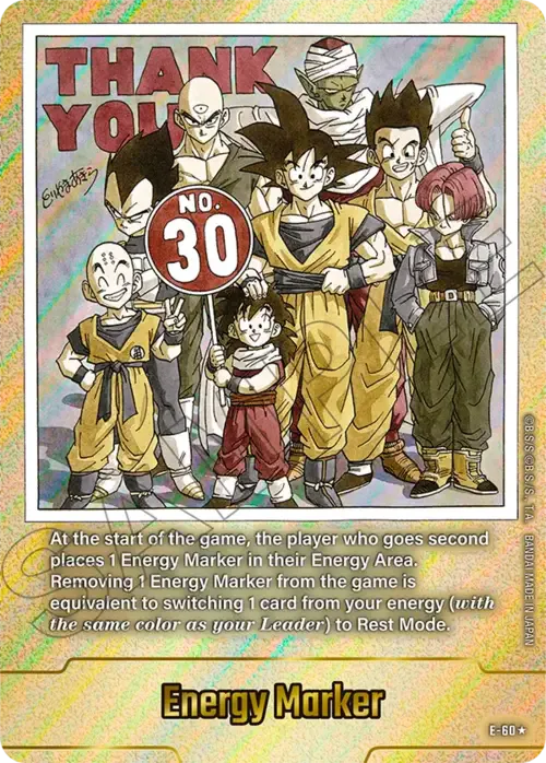 "Team Z Fighters" Energy Marker