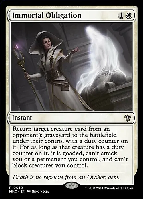 Immortal Obligation