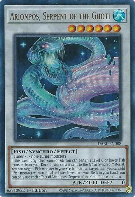 Arionpos, Serpent of the Ghoti