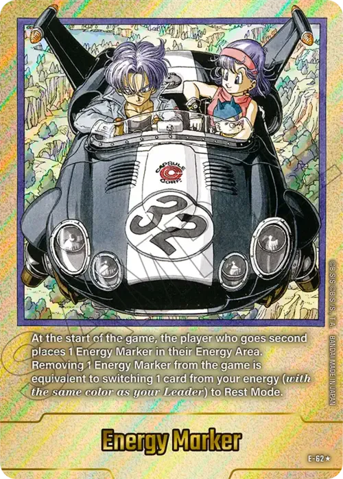 "Trunks & Bulma" Energy Marker