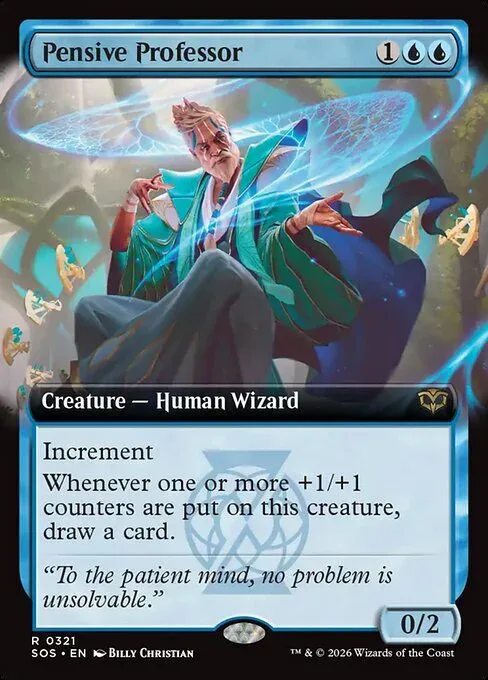 Pensive Professor
