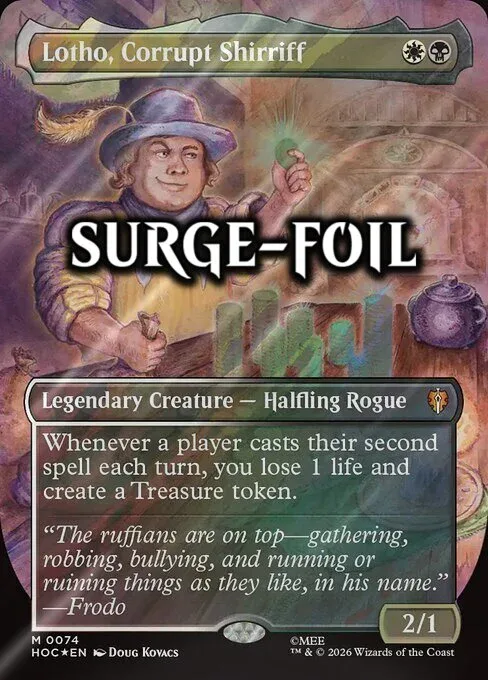 Lotho, Corrupt Shirriff