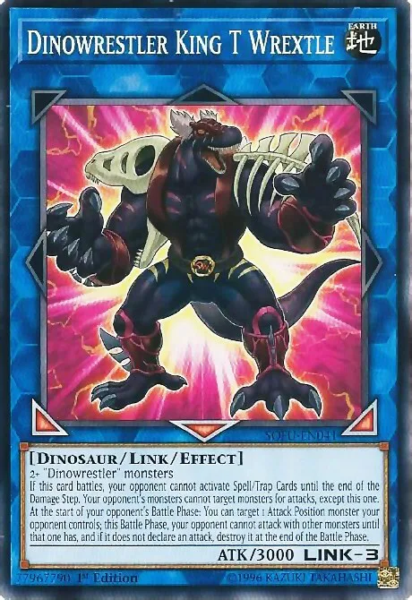Dinowrestler King T Wrextle