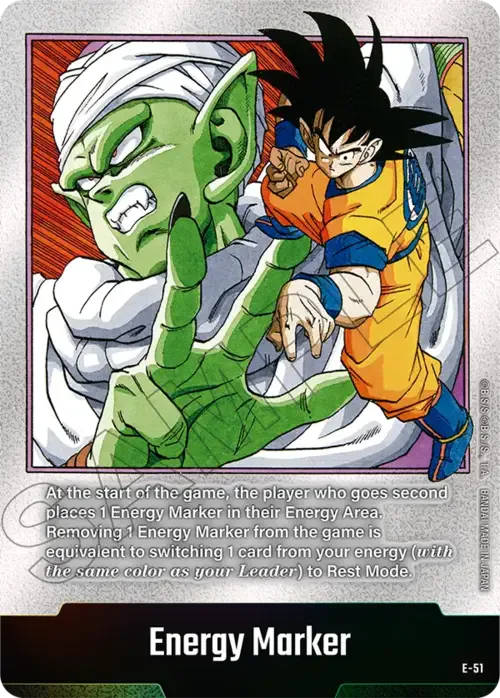 "Piccolo & Son Goku" Energy Marker