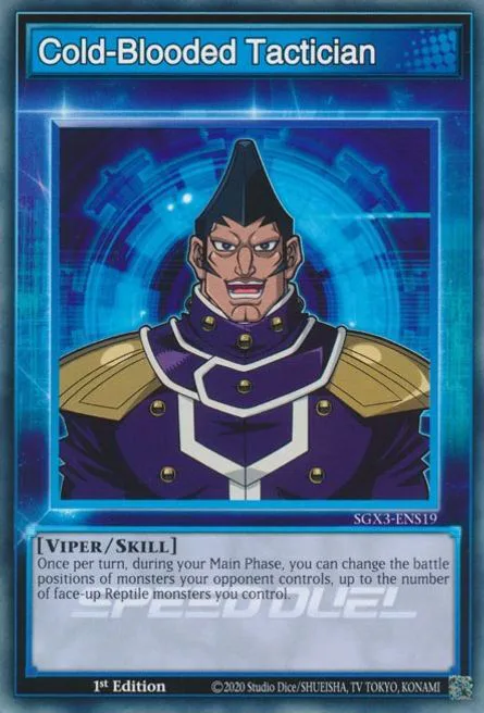 Cold-Blooded Tactician