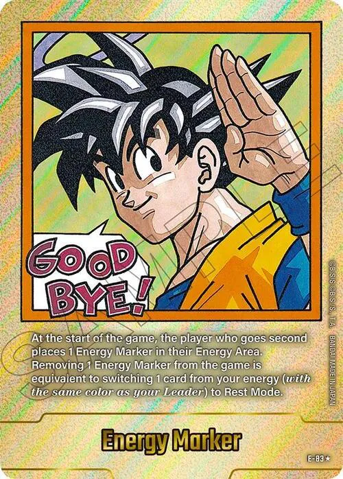"Son Goku" Energy Marker