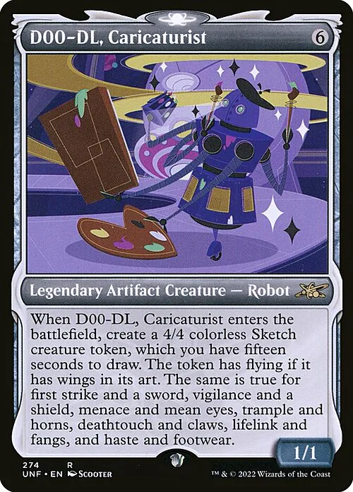 D00-DL, Caricaturist
